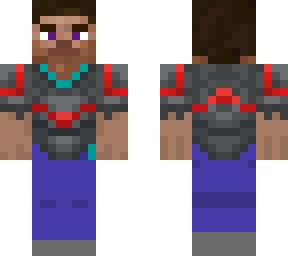 steve (herobrine vs steve) (in dexter's heavy armor)