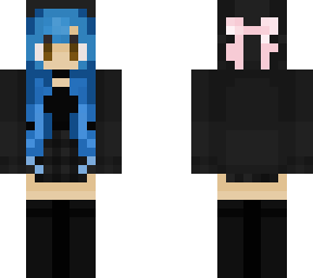 blue hair