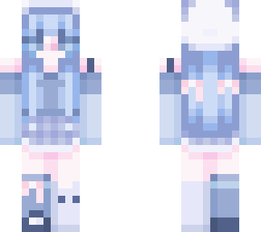 blue kawaii
