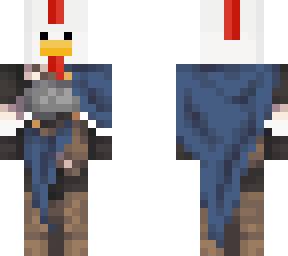 mr.chicken (not my clothing) i added the head