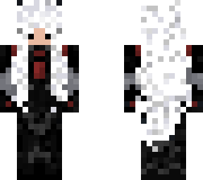 neon genesis evangelion//black suit white hair//template by weelittleostrich