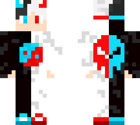 red and blue warrior