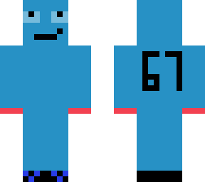 the blue guy