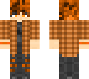 autumn skin with orange color