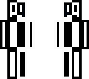 black and white