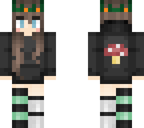 elf princess - long brown hair