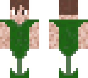 green tunik forest boy