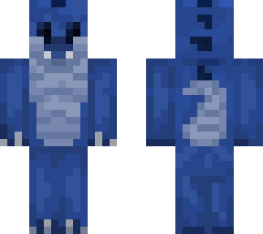 my blue dragon fursona