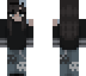 .going under. (dark hair fem)