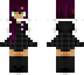 black dress