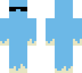 blanket head (blue)
