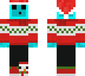 christmas slime (blue one)