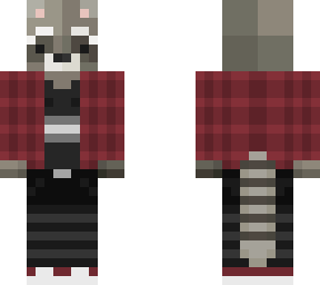 fall raccoon