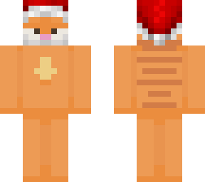 garfield with santa hat habhw