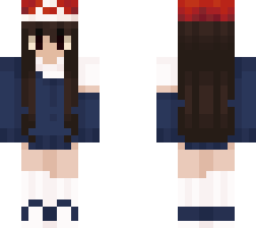 pokemon girl blue shirt