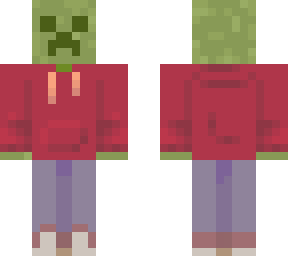 creeper red hoodie guy