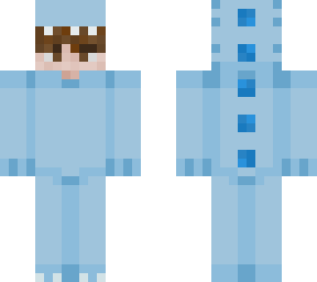 dino onesie blue - boy