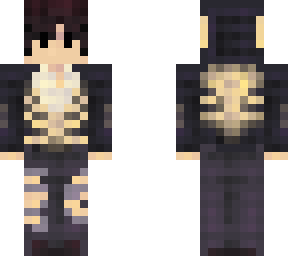 goth boy - skulls