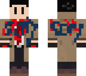 my littlebrother copeid someones skin sorry