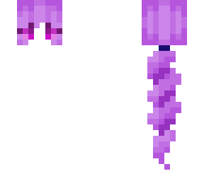 purple bubble braids - hair base