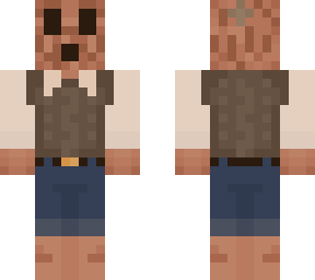 woodman with clothes (not mine and kinda edited)