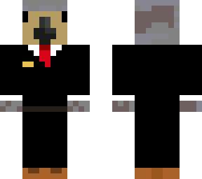 anzug dark parrot