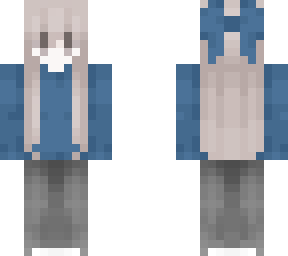 blue jumper skin