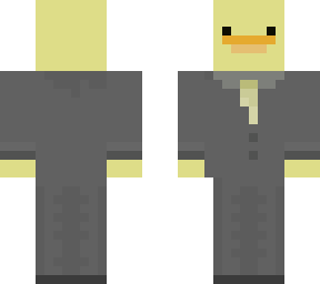 duck in a suit