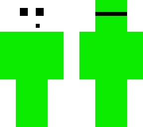 green shy guy