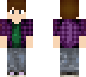 purple flannel