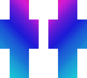 cyan to pink