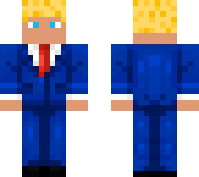 peppe blue suit president