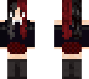 red and black vamp