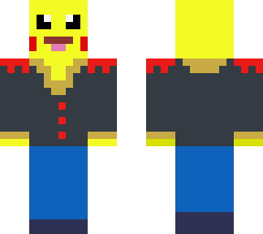 updated - pikachu in a suit?