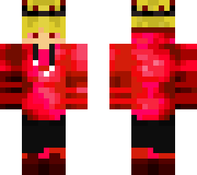 blond version of sourov0's red crown boy skin