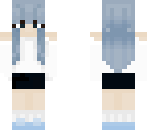blue hair