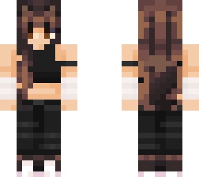 brown wolf (one sided hair)