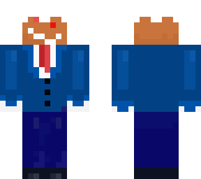 cake man in a suit