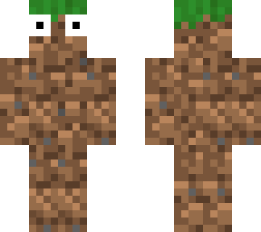 dirt block with eyes
