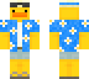 duck blue summer