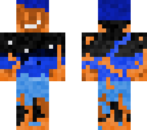 fire gamer boy