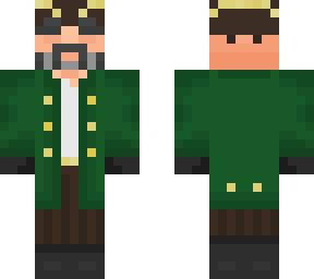 pirate - green jacket