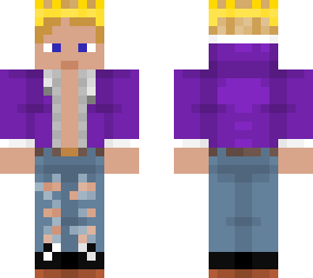 purple jumper boy