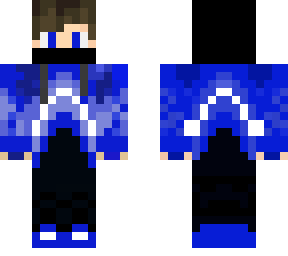 blue gamer boy