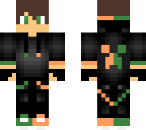 green and orange guy