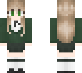 green school uniform (girl)