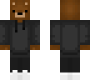bear in hoddie