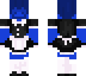 blue guy maid