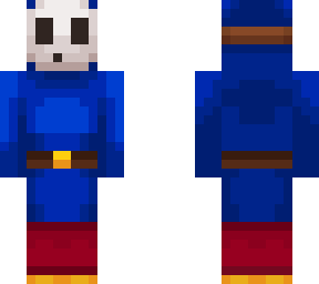 blue shy guy