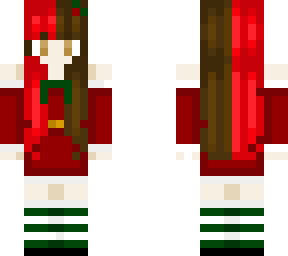 christmas skin girl